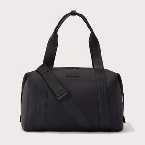 Dagne Dover Landon Neoprene Black Onyx Large Air Mesh Carryall Bag